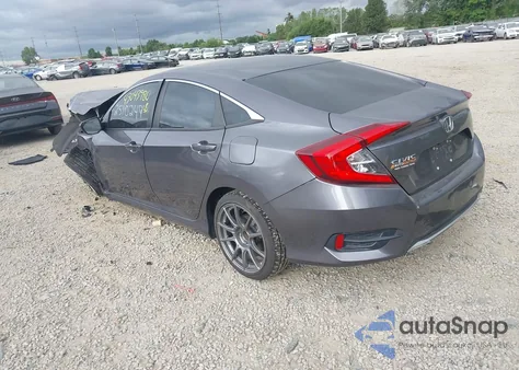 2020 Honda Civic Lx z USA, uszkodzony, nr VIN 19XFC2F61LE013604